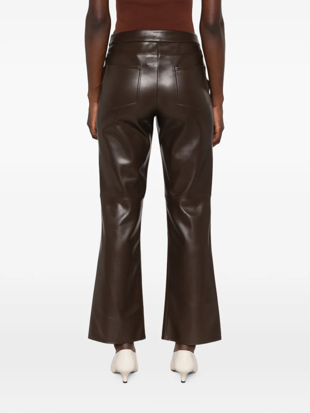 'S Max Mara Broek met naaddetail Bruin