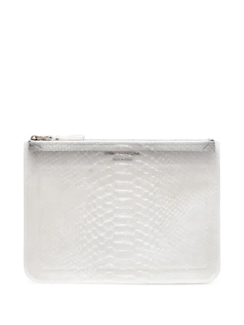Comme Des Garçons Wallet snakeskin-effect wallet