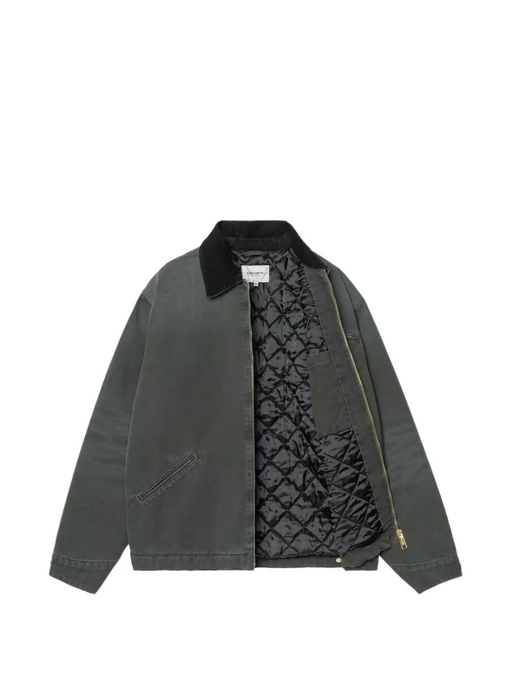 Carhartt WIP Detroit zip-up jacket Groen
