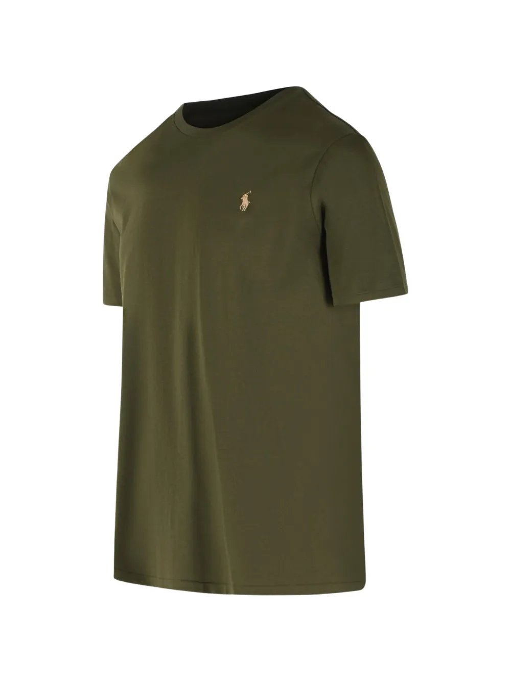 Polo Ralph Lauren Katoenen T-shirt met geborduurd logo Groen