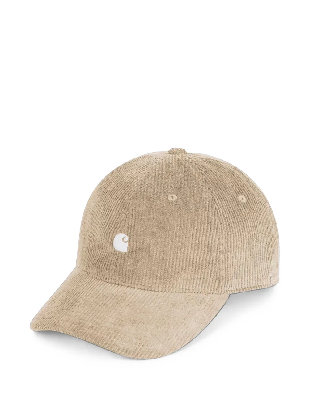Carhartt WIP corduroy logo-embroidered baseball cap - Toni neutri