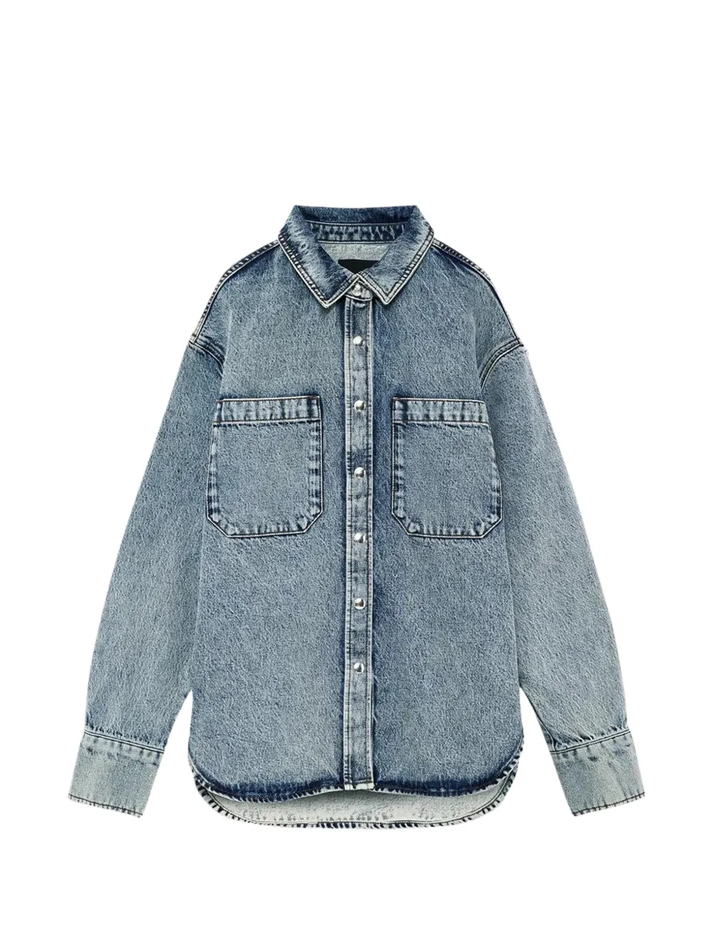 ANINE BING Samy shirt - Blu