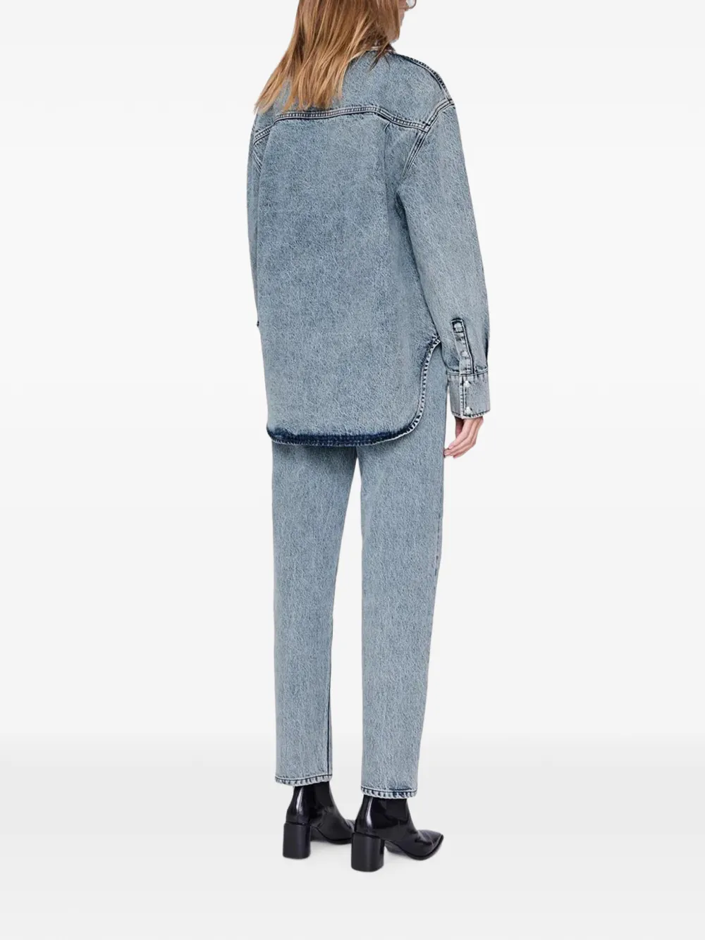 ANINE BING Samy blouse Blauw