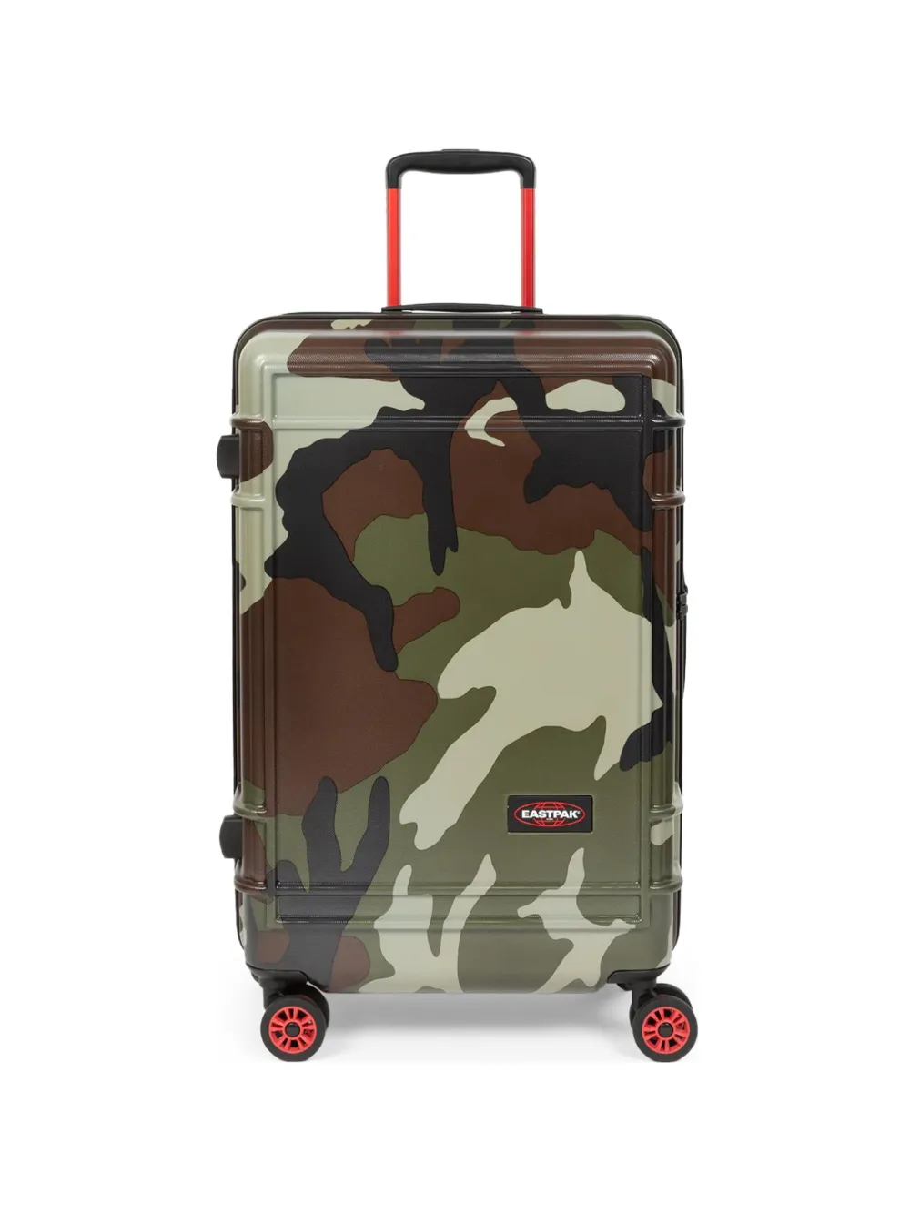Eastpak M Resist'r camouflage-print hardshell suitcase 63L - Verde