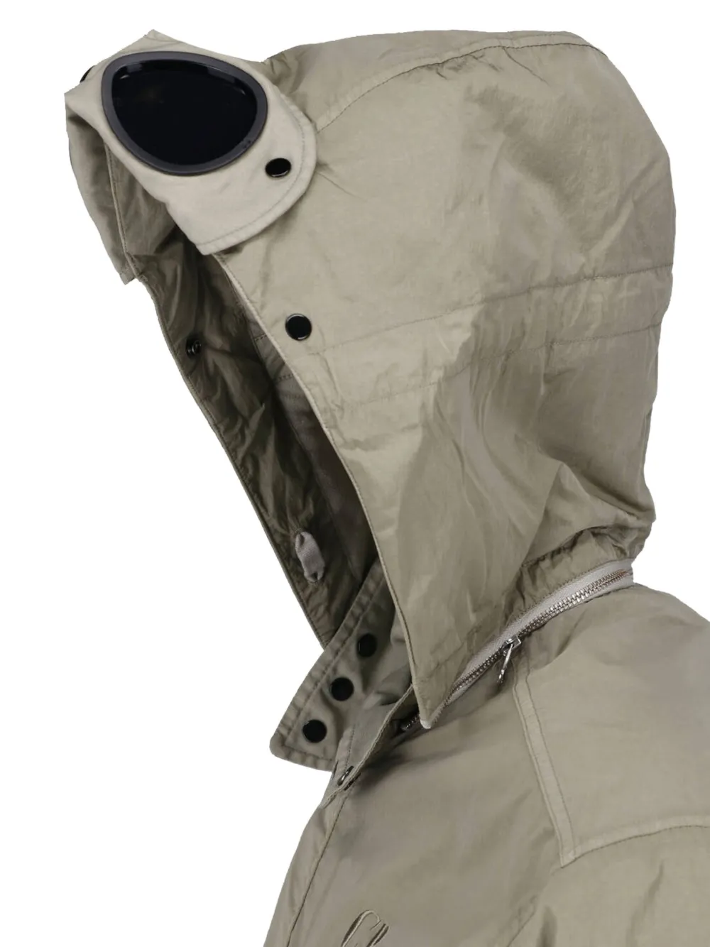 C.P. Company Jack met meerdere zakken en Goggle-detail Groen