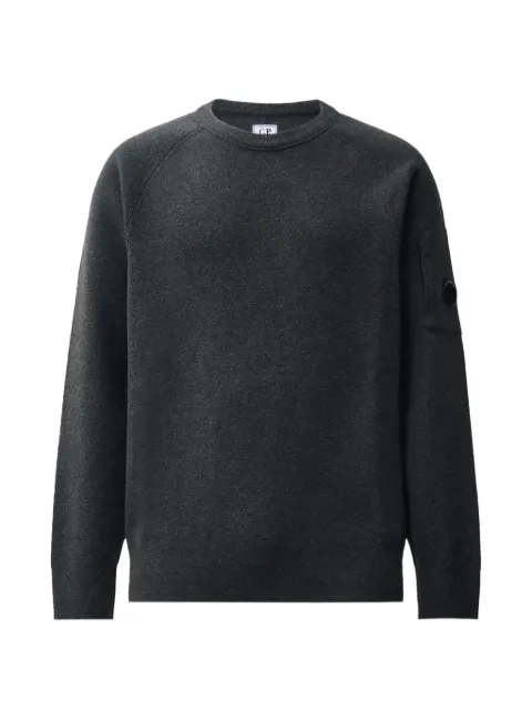 C.P. Company Lens-detail raglan-sleeve sweater
