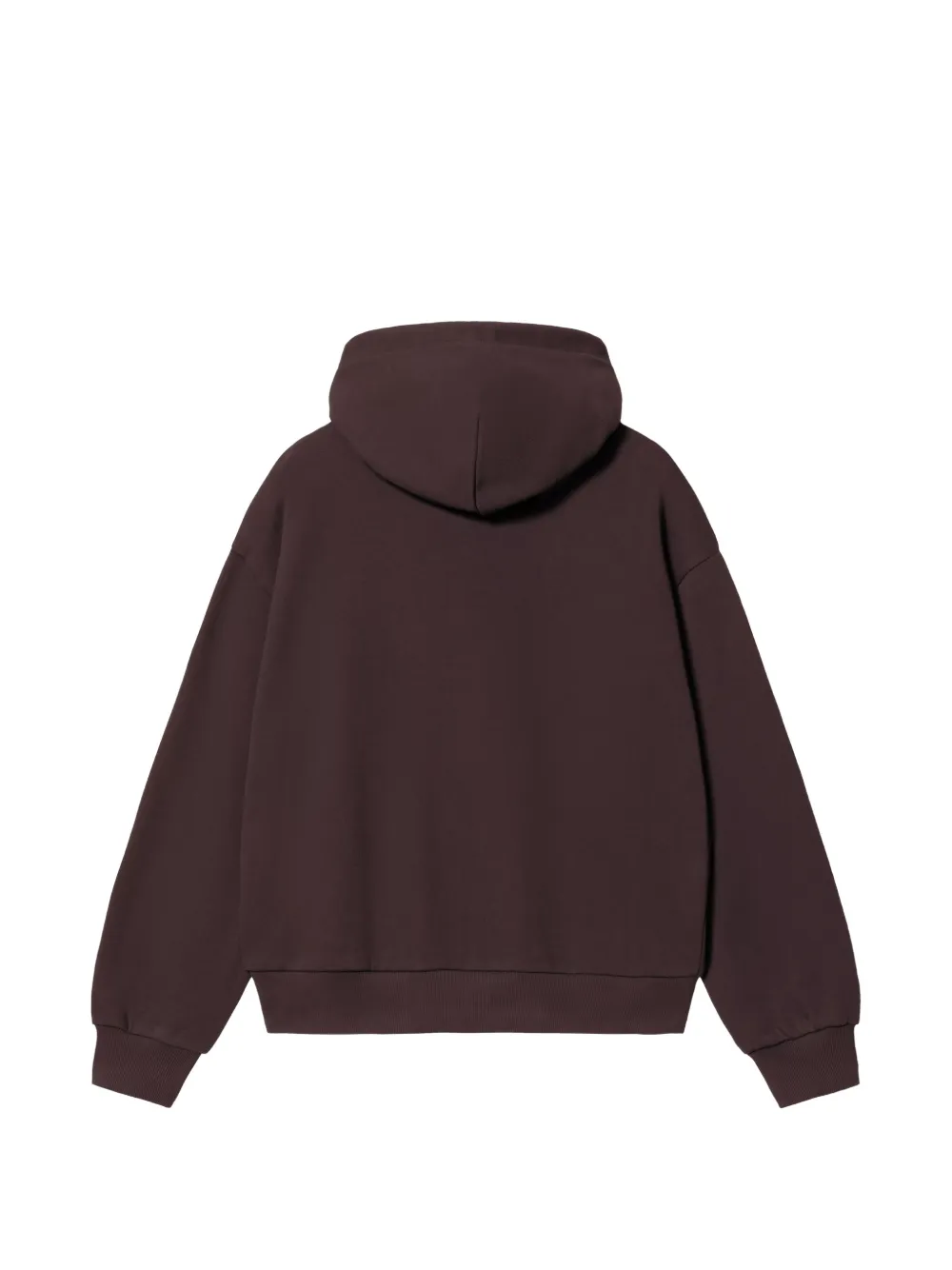 Carhartt WIP Casey hoodie met geborduurd logo Bruin