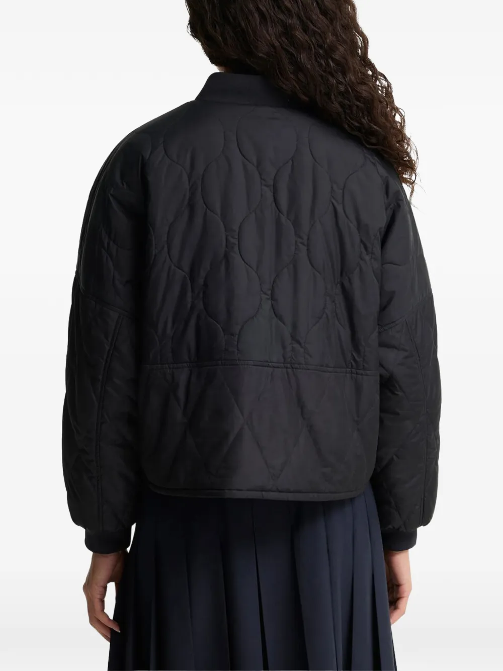 Barbour Gewatteerd omkeerbaar jack Zwart