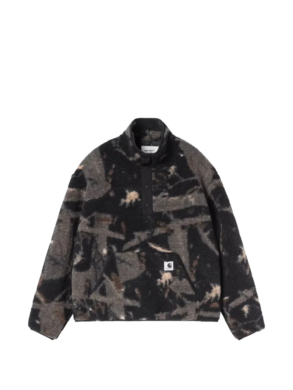 Carhartt WIP Elliot fleece-texture graphic-print sweatshirt - Nero