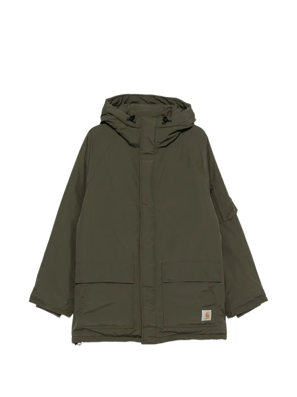 Carhartt WIP Standwood hooded logo-patch jacket
