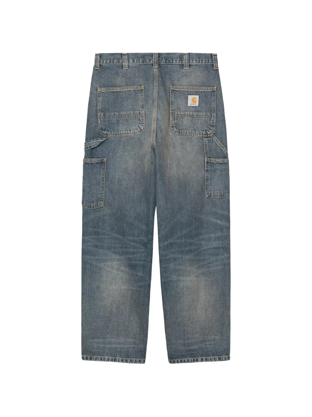 Carhartt WIP Ruimvallende broek Blauw