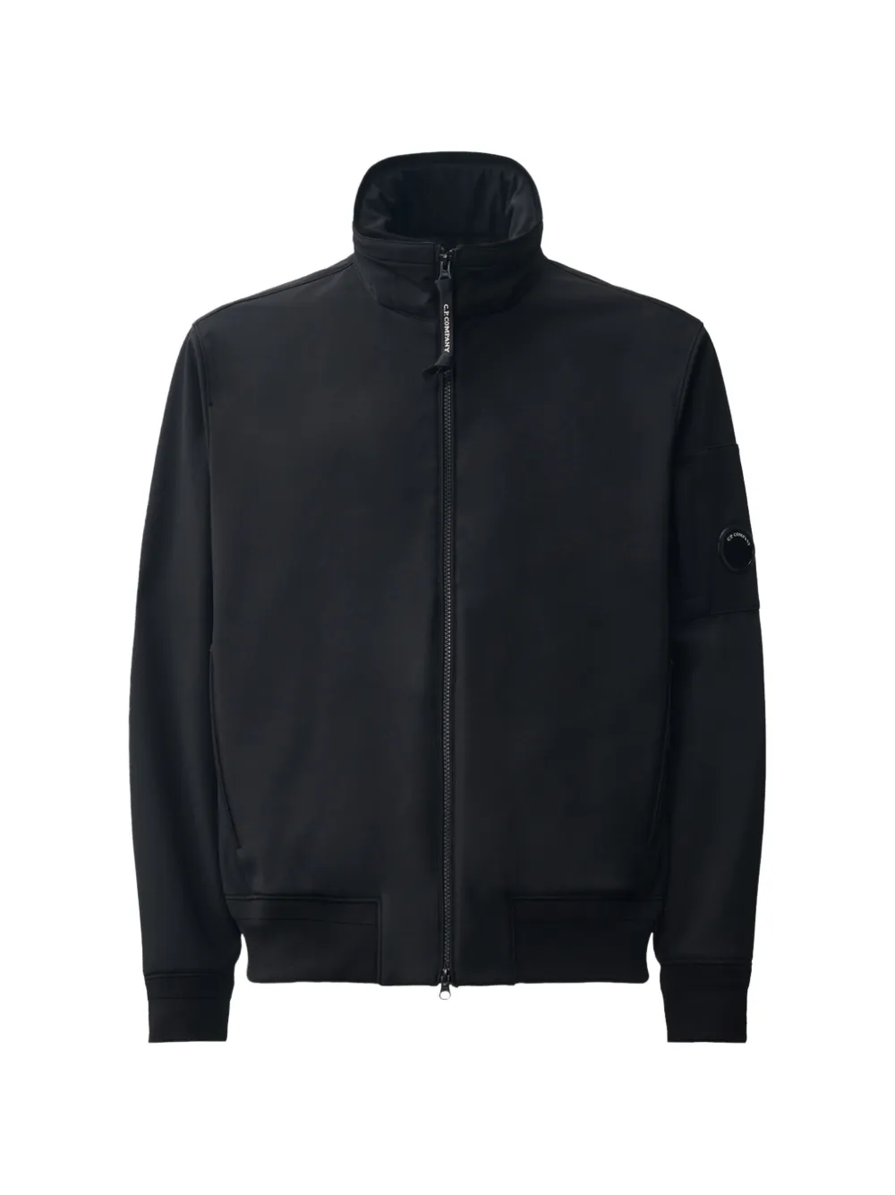 C.P. Company Giacca con zip e dettaglio Lente - Nero