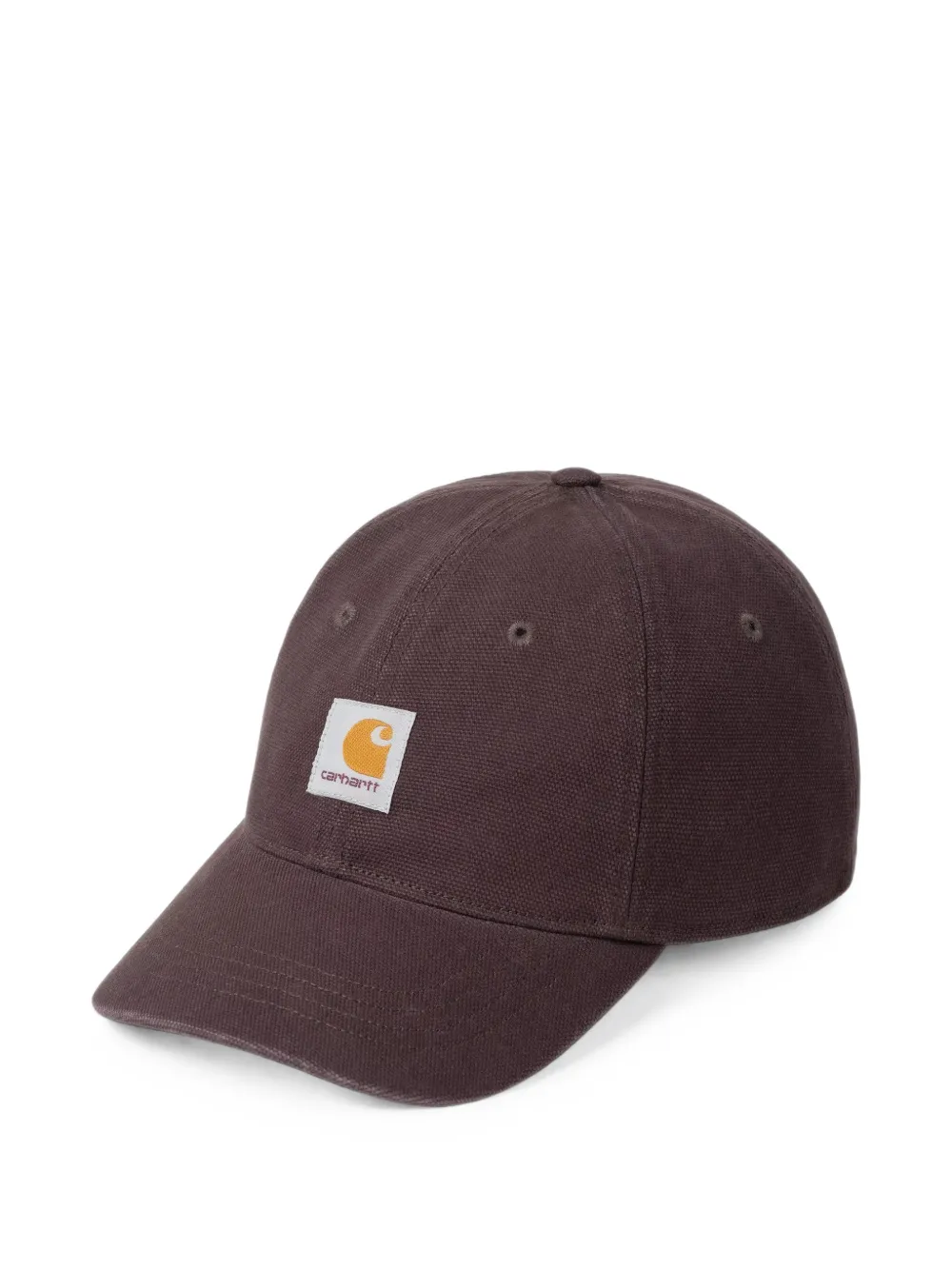 Carhartt WIP Shelby logo-patch canvas baseball cap