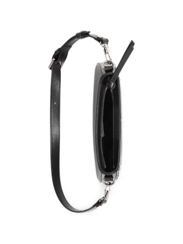 Vivienne Westwood Orb-plaque stud-embellished Shoulder Bag | Black