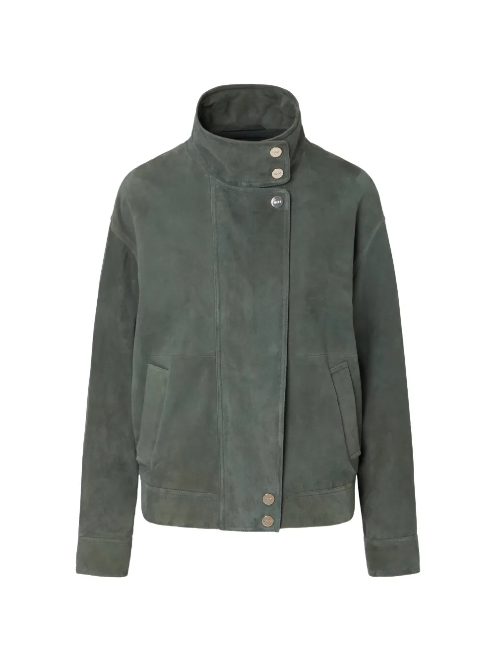 LIU JO suede bomber jacket - Verde