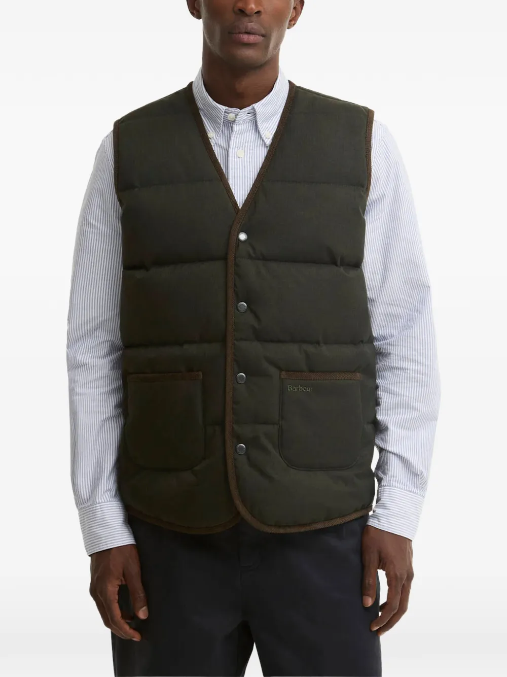 Barbour Easthill gewatteerde bodywarmer Groen