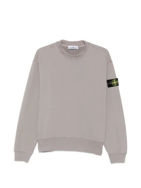 Stone Island logo-patch sweater