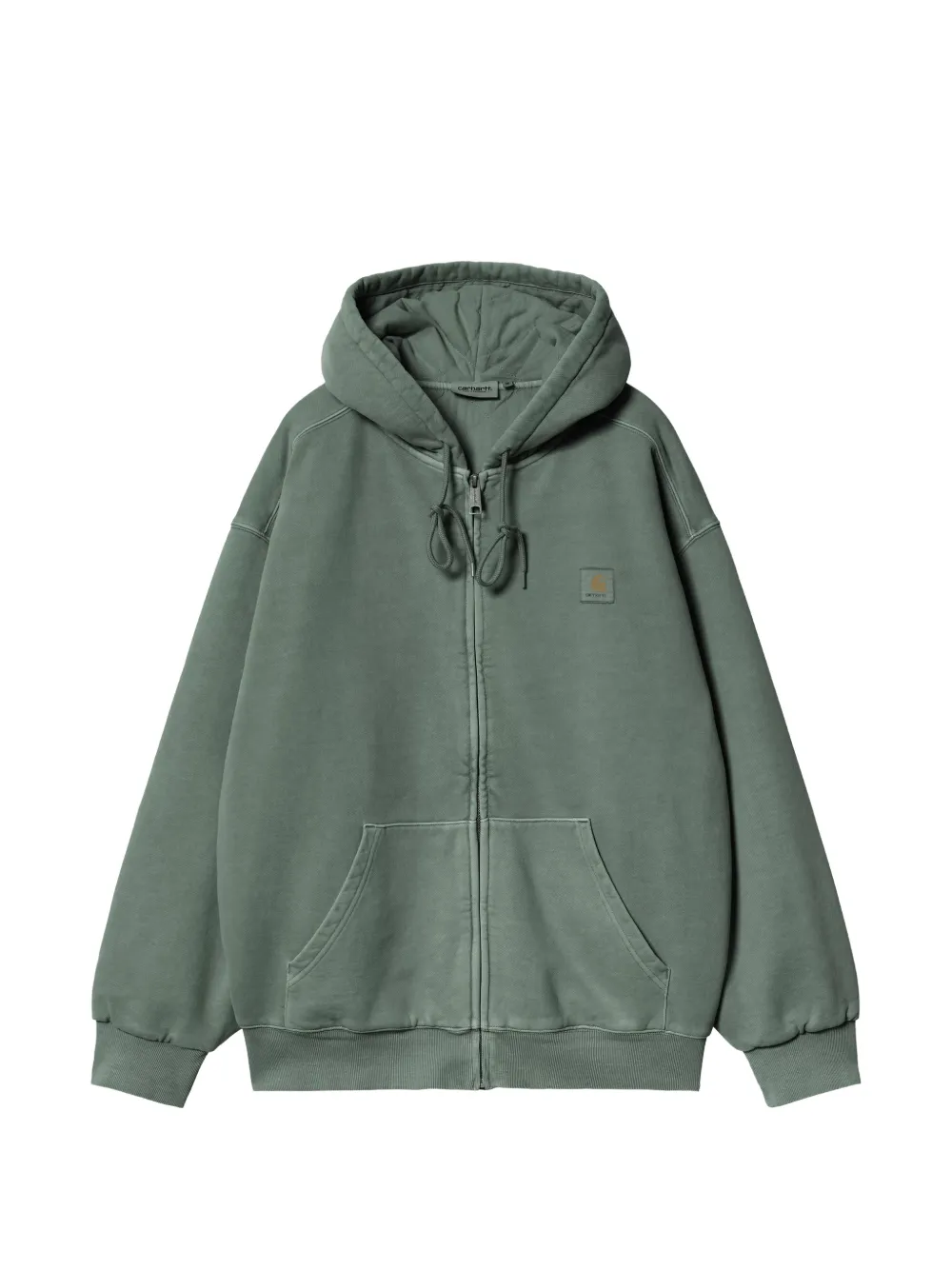 Carhartt WIP Vista logo-patch zip-up jacket - Verde