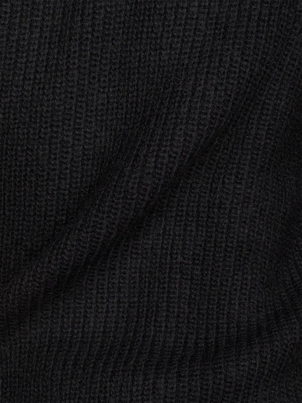 Weekend Max Mara ribbed-knit raglan-sleeve sweater Zwart
