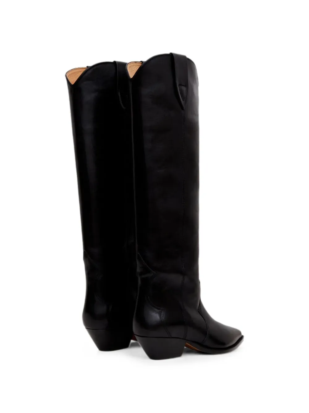 ISABEL MARANT pointed-toe knee-high boots Zwart
