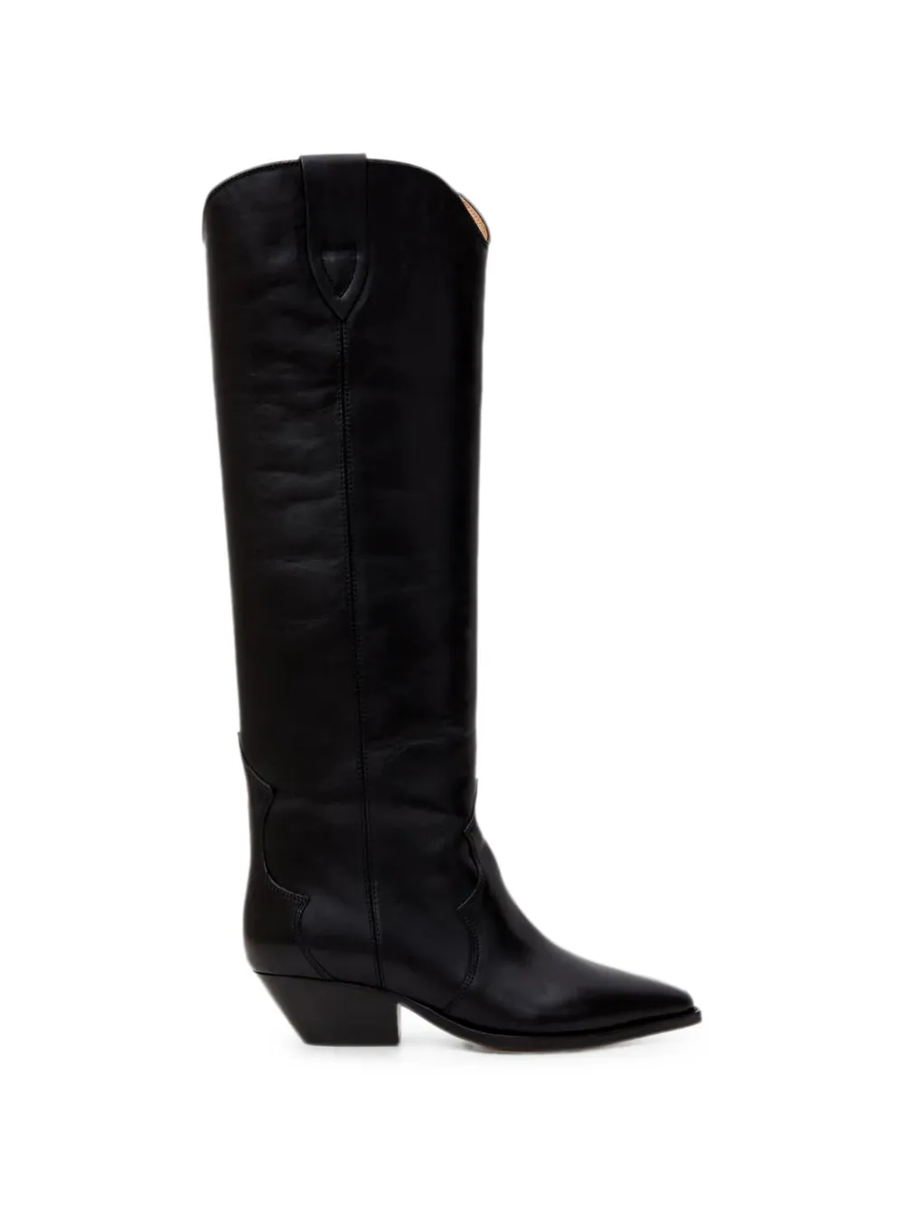 ISABEL MARANT pointed-toe knee-high boots Zwart