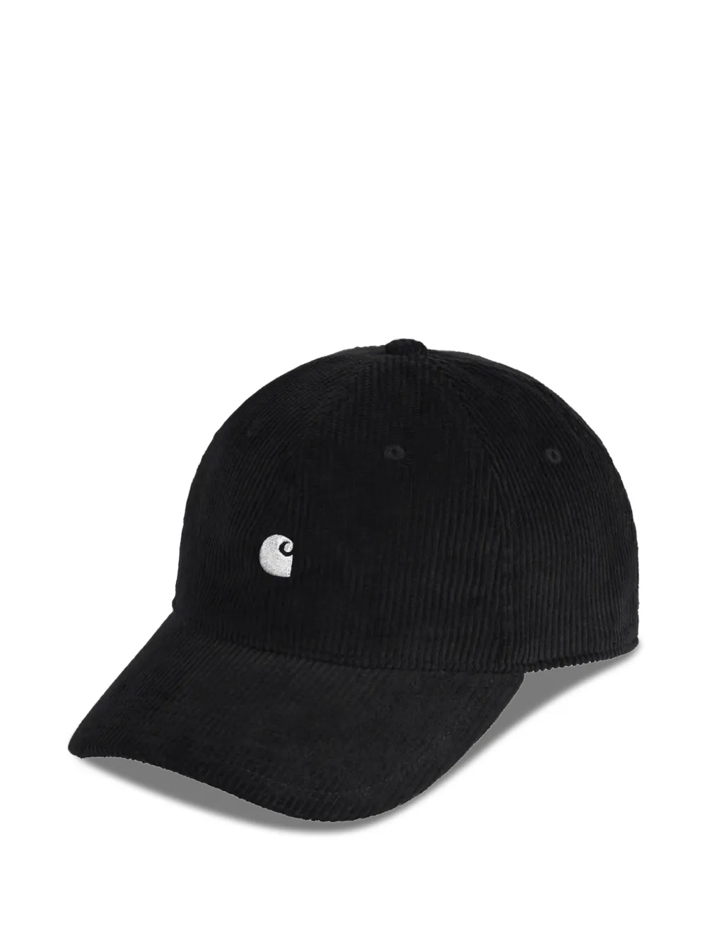 Carhartt WIP Harlem logo-embroidered corduroy baseball cap - Nero