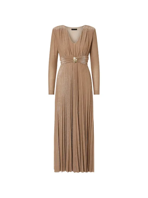 LIU JO vestido largo con pliegues