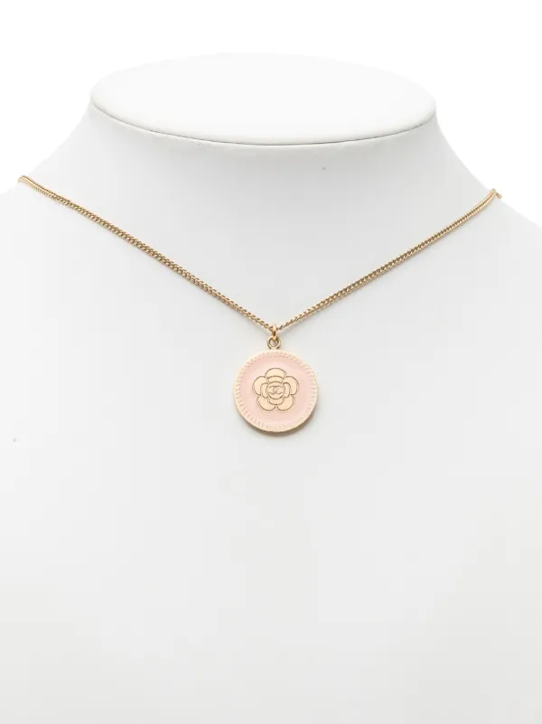 CHANEL Pre-Owned 2006 ココマーク ゴールドプレーテッド エナメル 