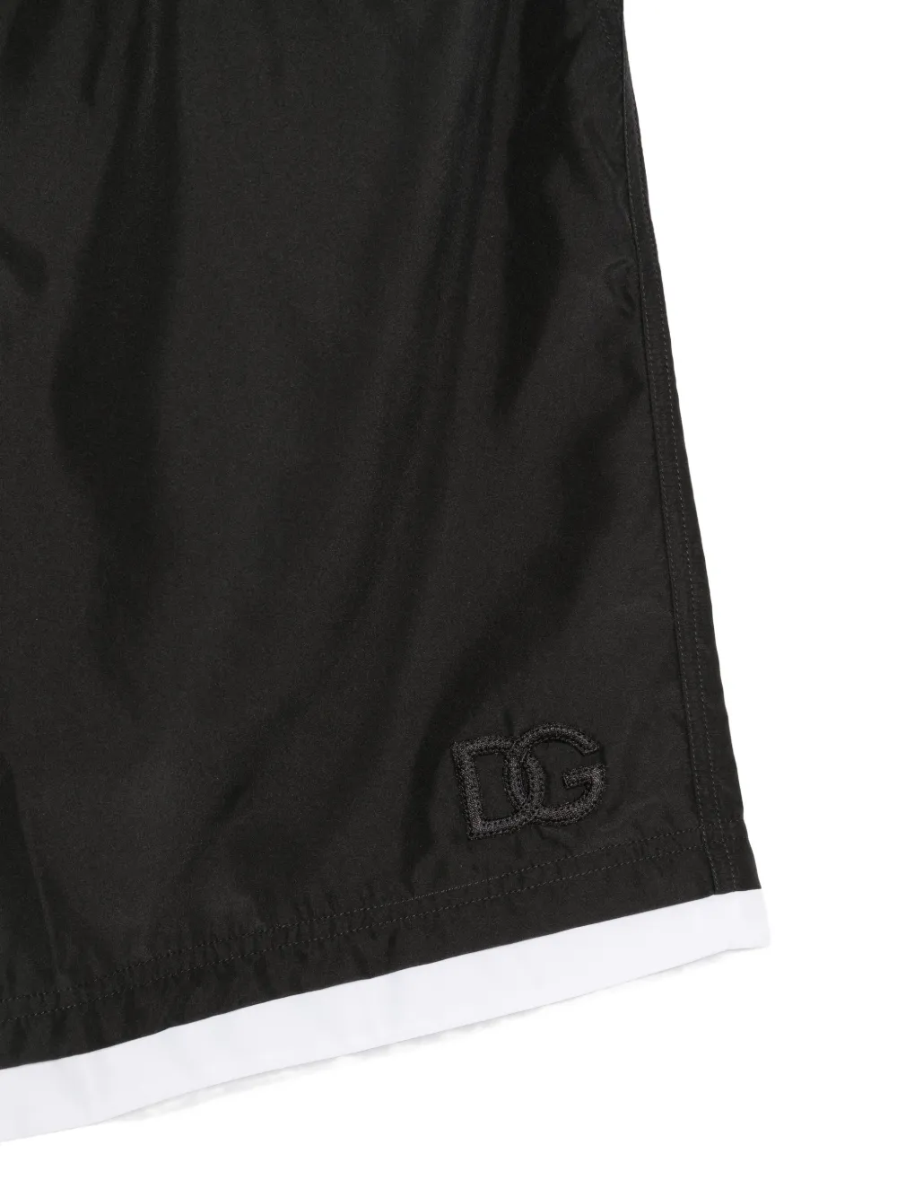 Dolce & Gabbana Zwembroek met trekkoord Zwart