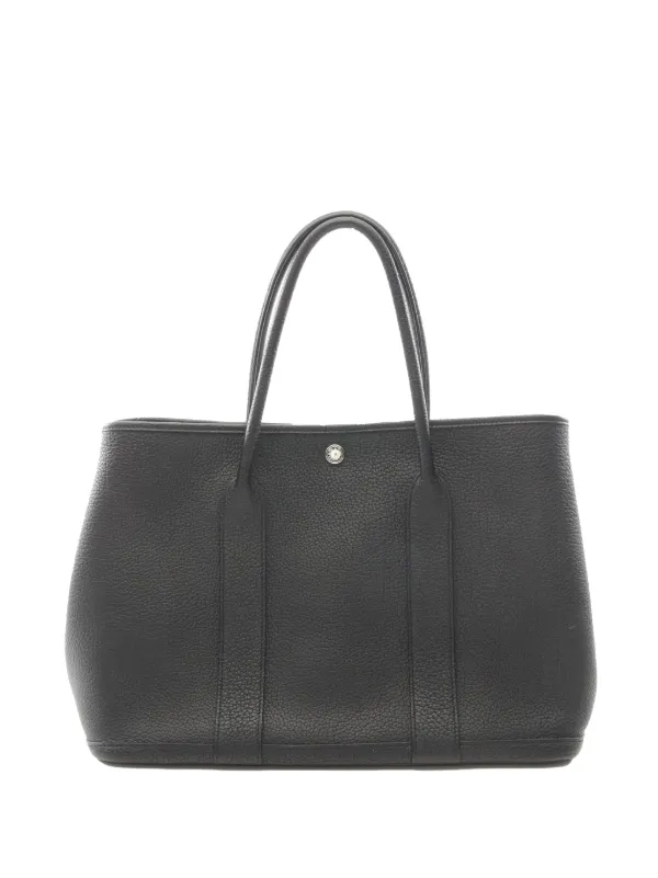 Hermès Pre-owned 2018 Negonda Garden Party 36 Tote Bag in Black