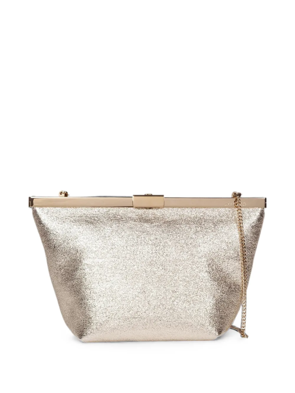 Jimmy Choo Ganache clutch bag - Gold
