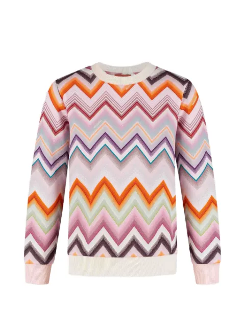 Missoni Kids zigzag-knit sweater