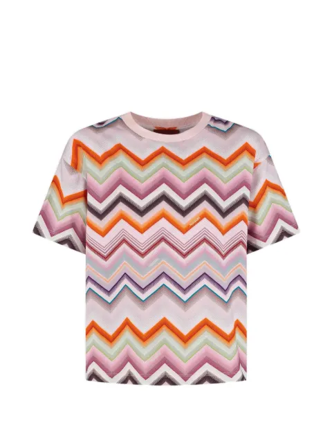 Missoni Kids zigzag-print T-shirt