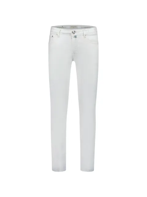 Jacob Cohën logo-patch slim-fit jeans