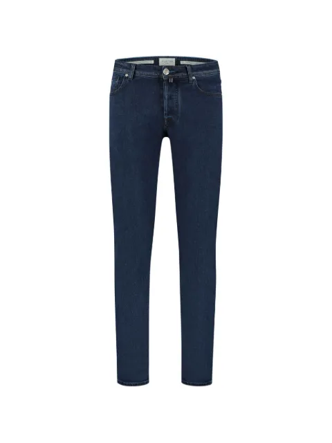 Jacob Cohën logo-patch slim-fit jeans