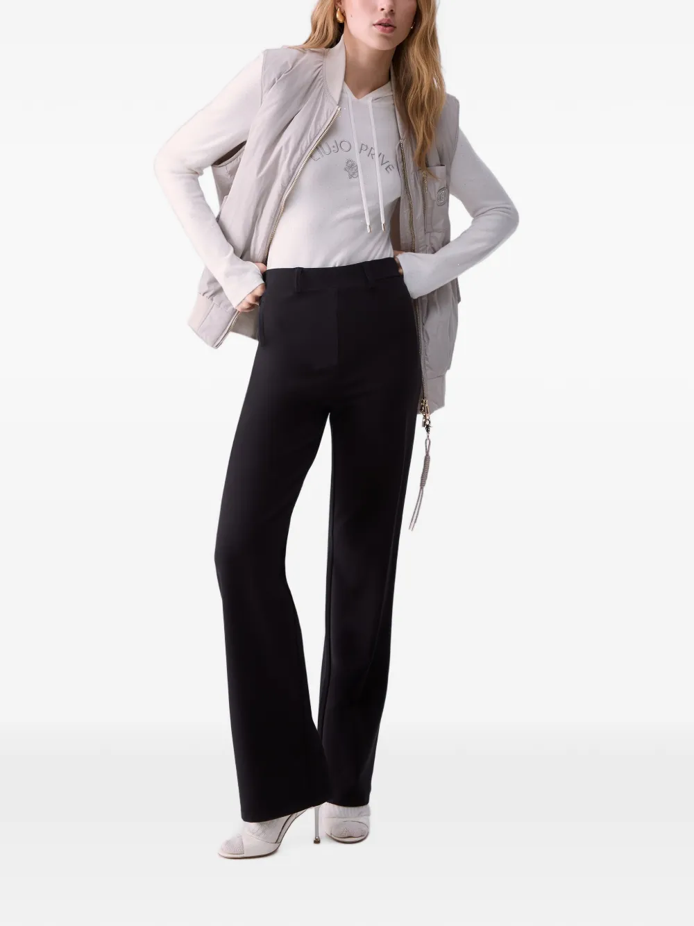 LIU JO Regular-fit broek Zwart