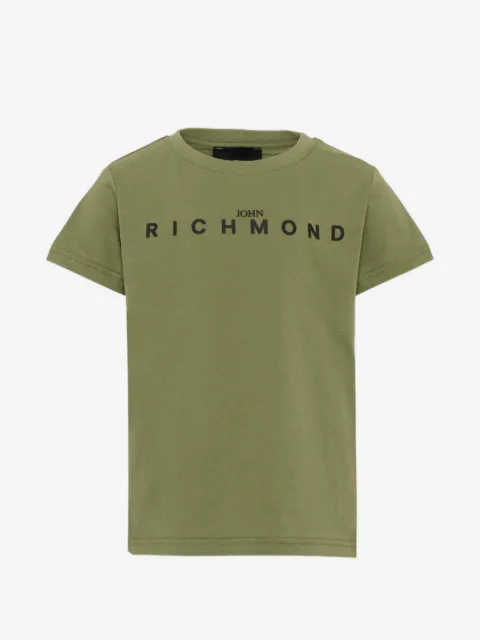 John Richmond Junior logo印花T恤