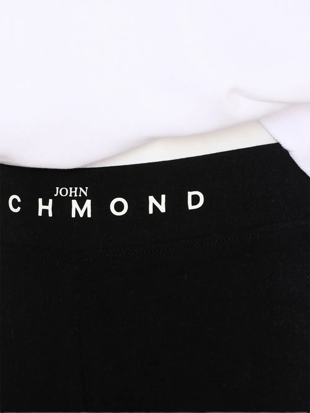 John Richmond Junior Trainingspak met logoprint Wit