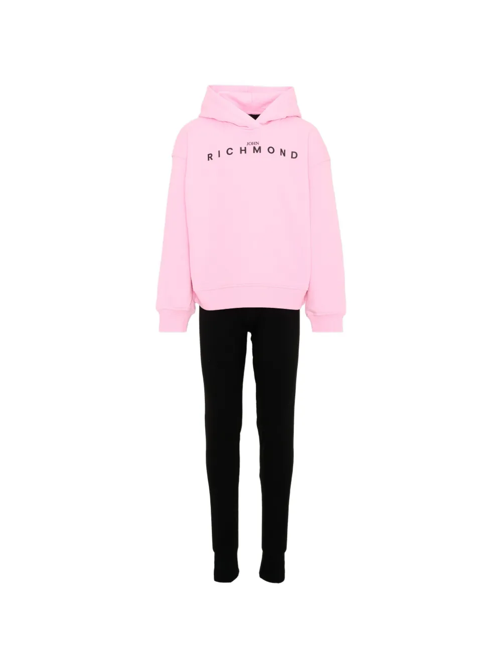 John Richmond Junior logo-print tracksuits - Rosa