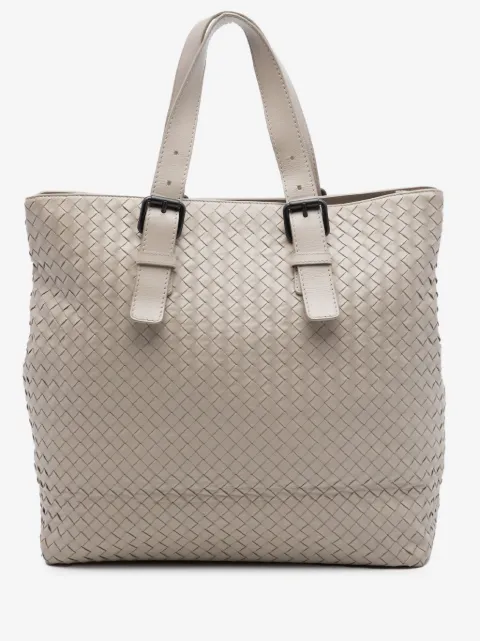 Bottega Veneta Pre-Owned cabas en cuir nappa Intrecciato (2012-2026)