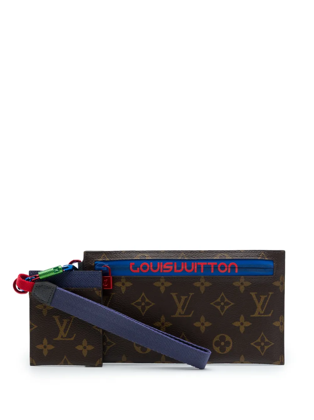 Louis Vuitton Pre-Owned 2021-2026 Monogram Outdoor Ribbon Pochette clutch bag - Brown