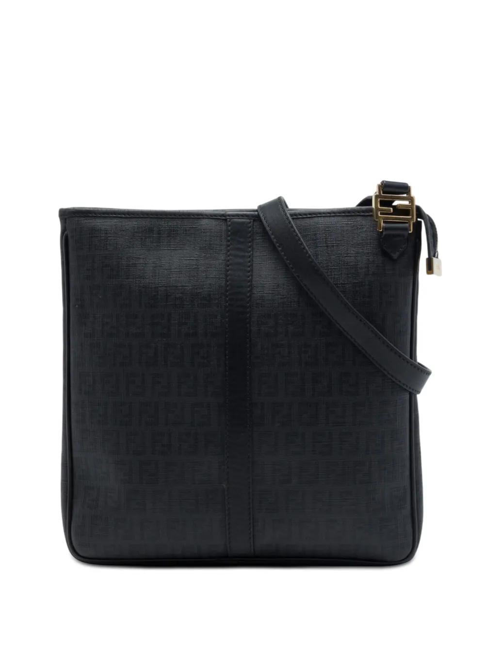 Fendi Pre-Owned 2010-2026 Zucchino Spalmati crossbody bag - Schwarz
