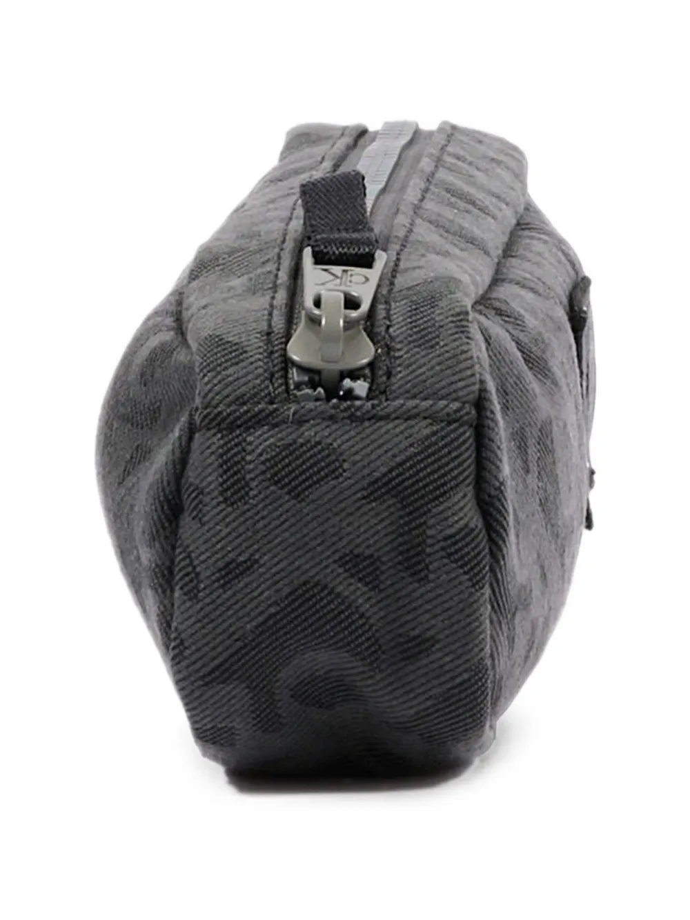 Calvin Klein Kids Etui met monogram-print en logo-patch Zwart