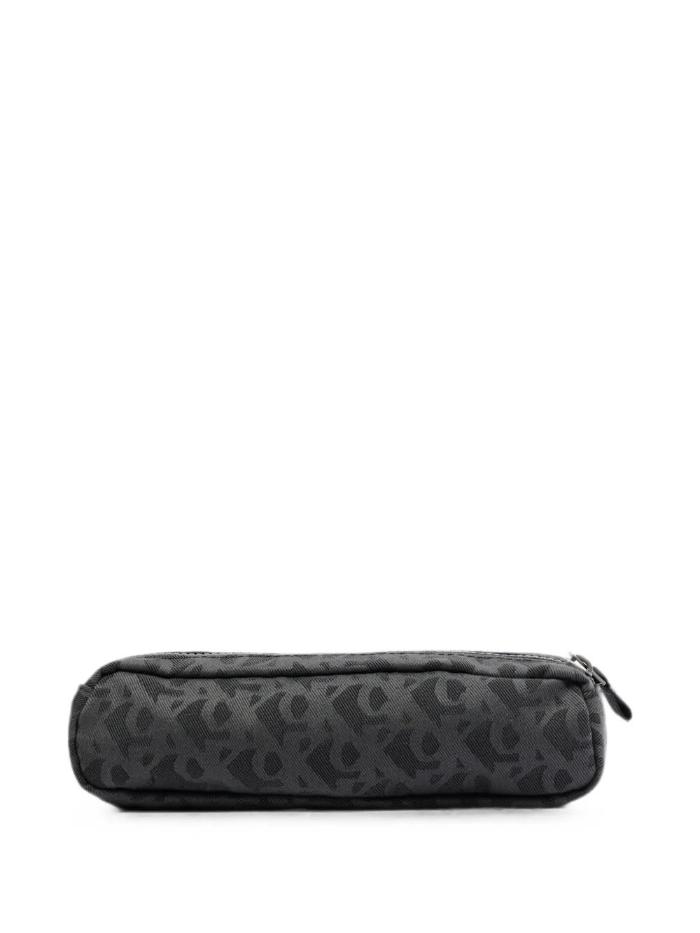 Calvin Klein Kids Etui met monogram-print en logo-patch Zwart
