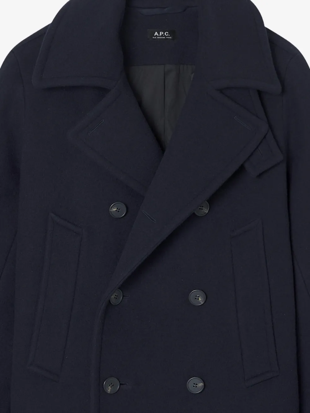 A.P.C. 더블 브레스트 피코트