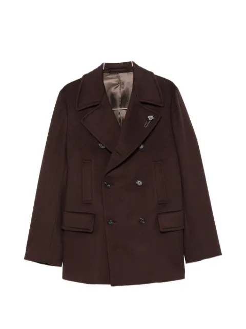 Lardini double-breasted coat