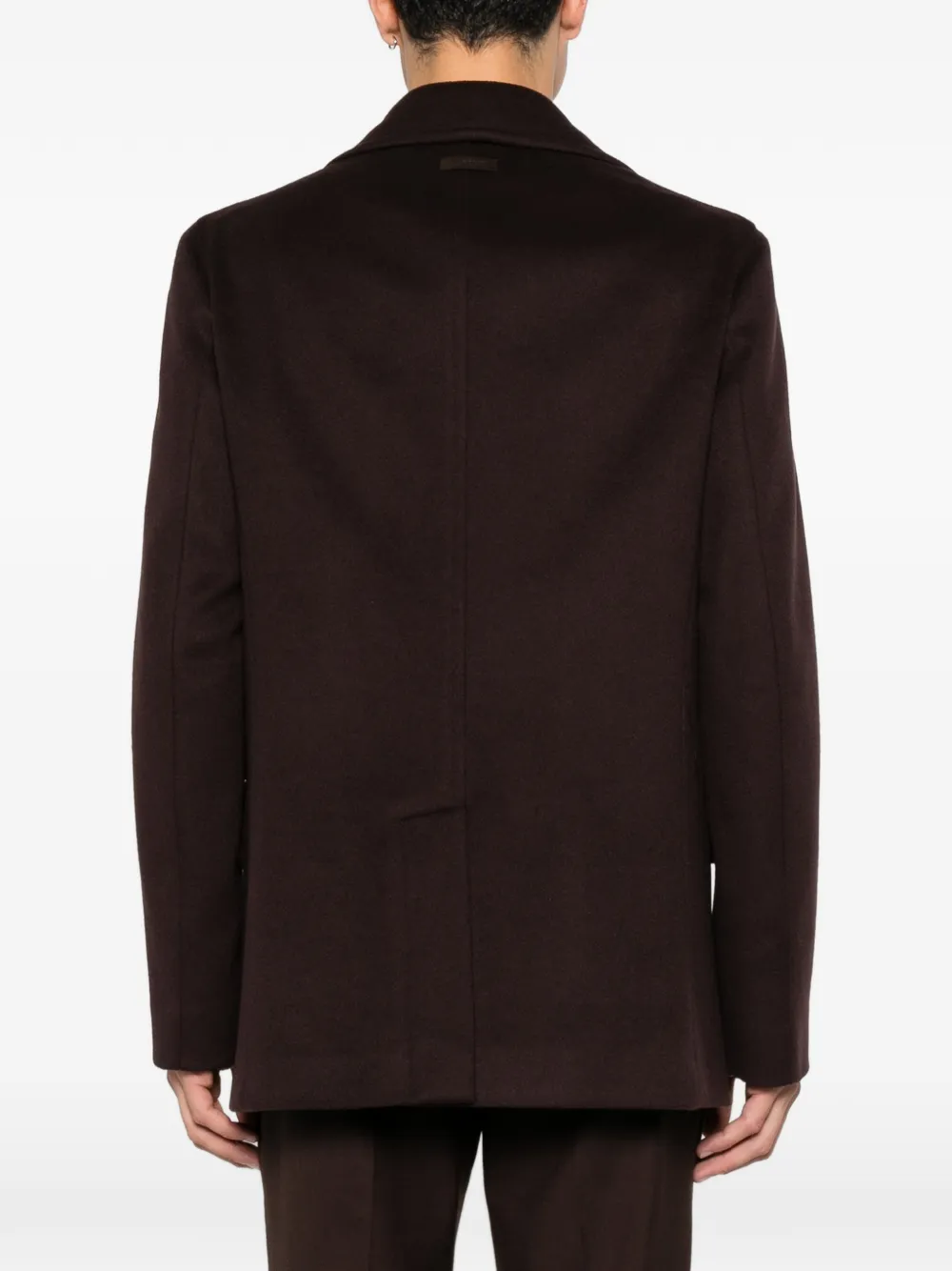 Lardini double-breasted coat Bruin