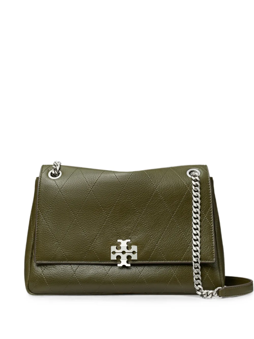 Tory Burch Mittelgroße LaPuffy Schultertasche mit Steppung - Grün