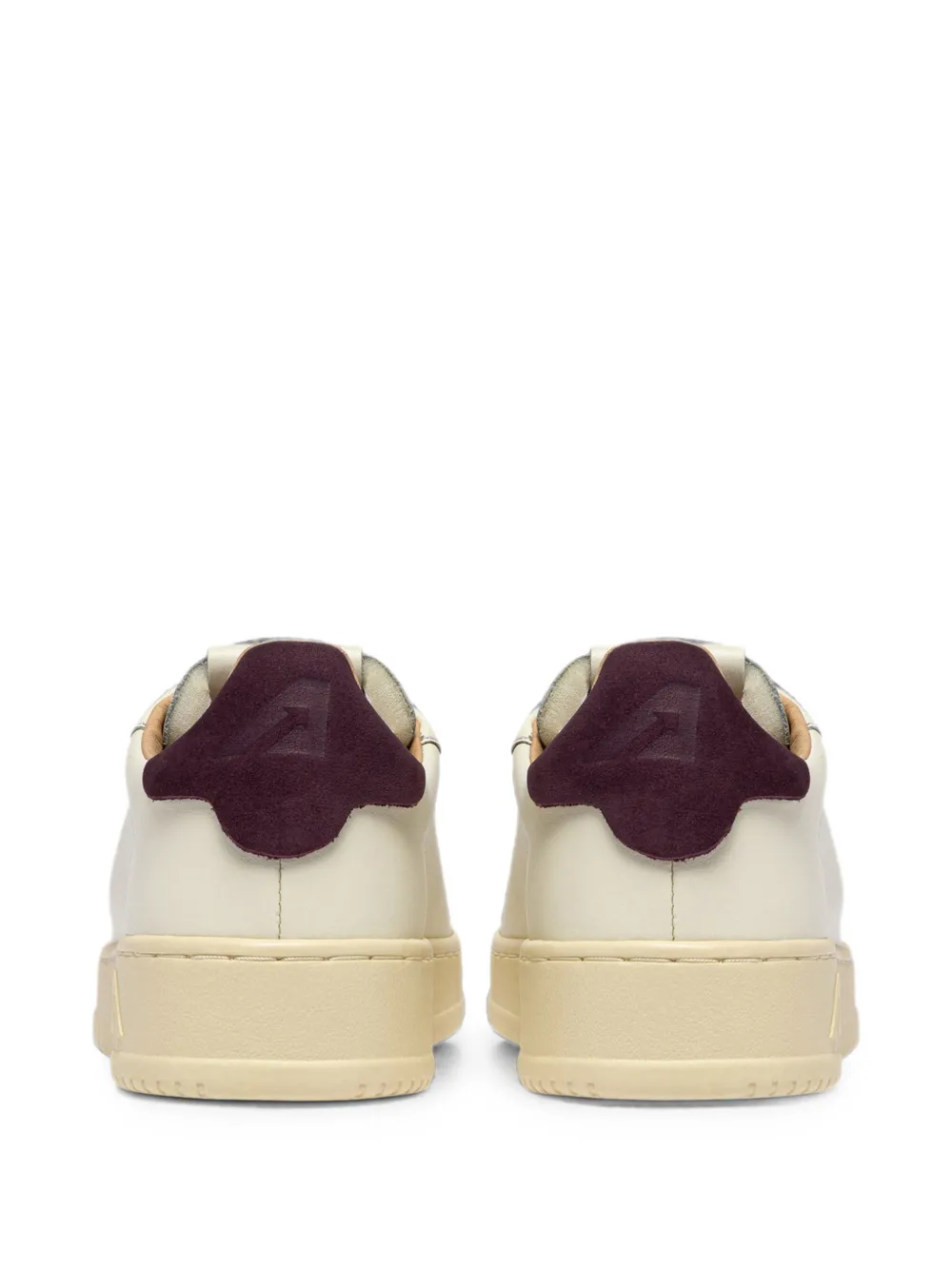 Autry Medalist leather sneakers Beige