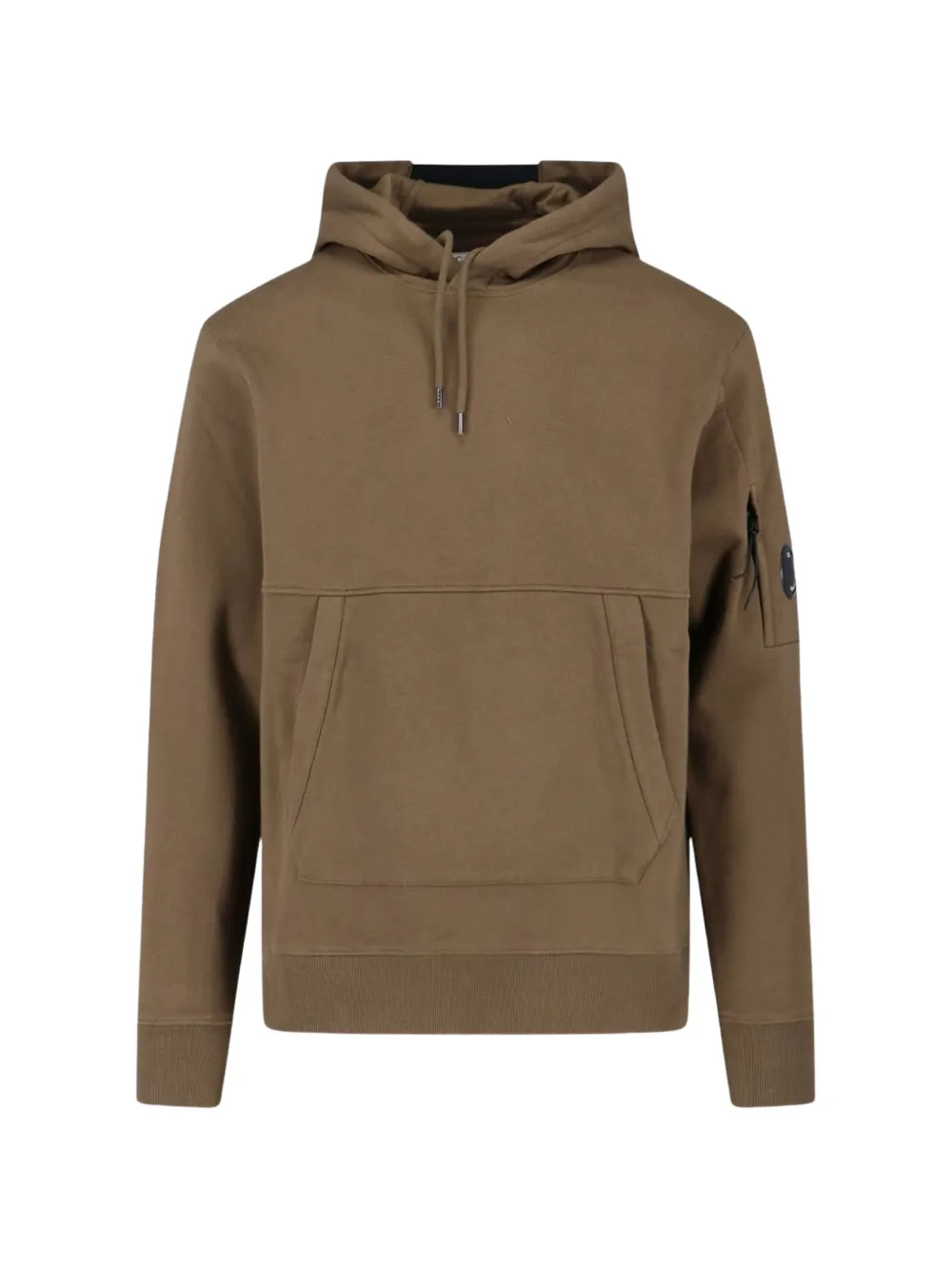C.P. Company Lens-detail hoodie - Verde